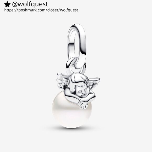 Pandora Pandora ME Cupid Mini Dangle Charm - Picture 1 of 5